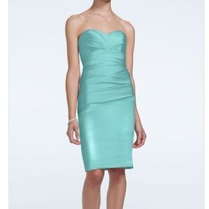 David's bridal satin dress sz 6